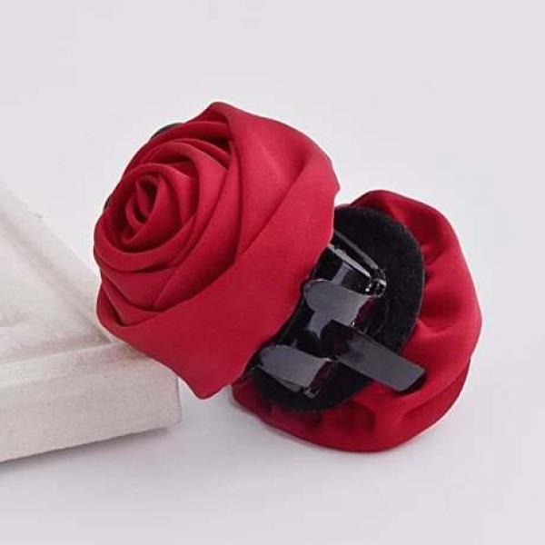 KẸP TÓC HOA HỒNG CỰC ĐẸP