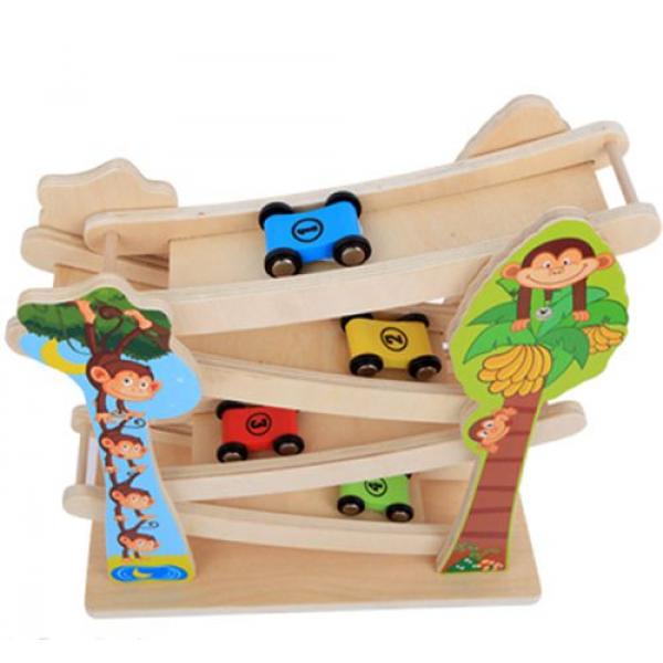 ĐỒ CHƠI XE CẦU TRƯỢT MINI 3 TẦNG ( VIVITOYS )